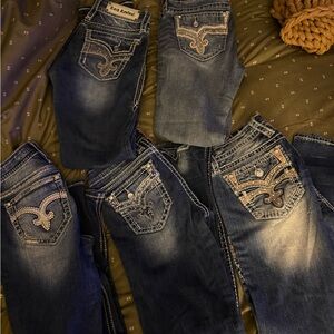 Rock Revival Dark Wash Boot Cut Jeans